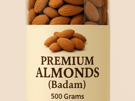 Buy Premium Almonds (Badam) 500g Online – Healthy Dry Fruits by Mahakisan Agro